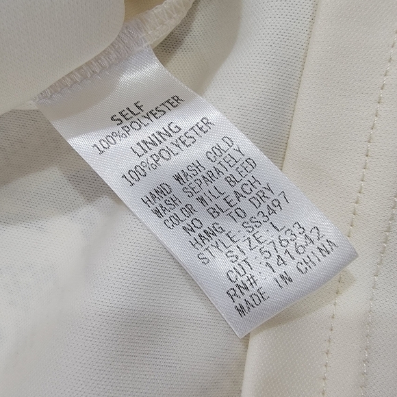 C'isa Snake Print Partial Wrap Skirt with tie Size Large - Picture 11 of 14